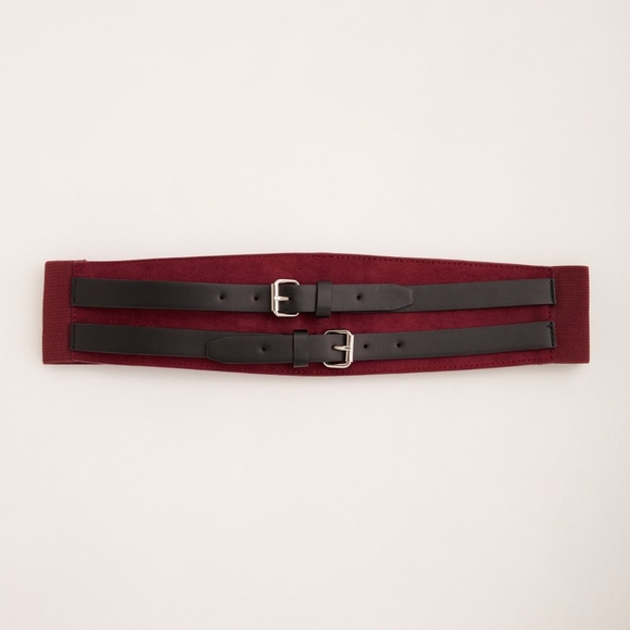 torrid Accessories - Final Price Plus Size 0 Double Strap Faux Suede